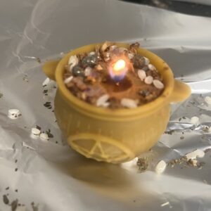 Vela en forma de caldero de la abundancia